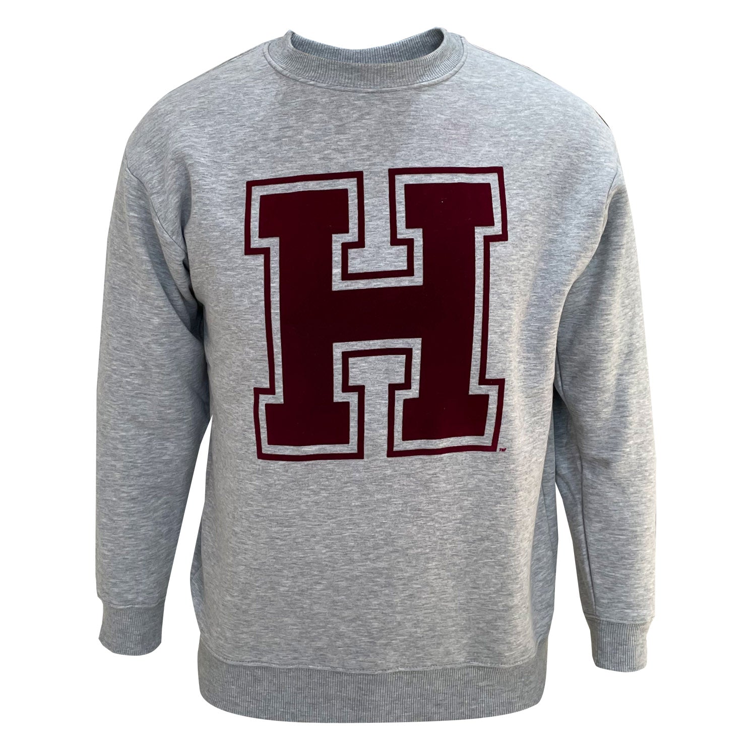 Harvard H Logo Womens Boyfriend Crew Sweat