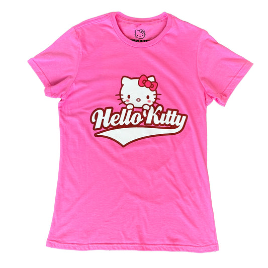 Hello Kitty - Logo Swoosh Tee