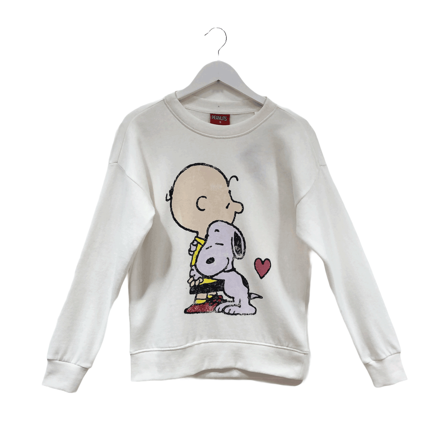 Peanuts - Charlie & Snoopy Hugs Women's Crew Sweat